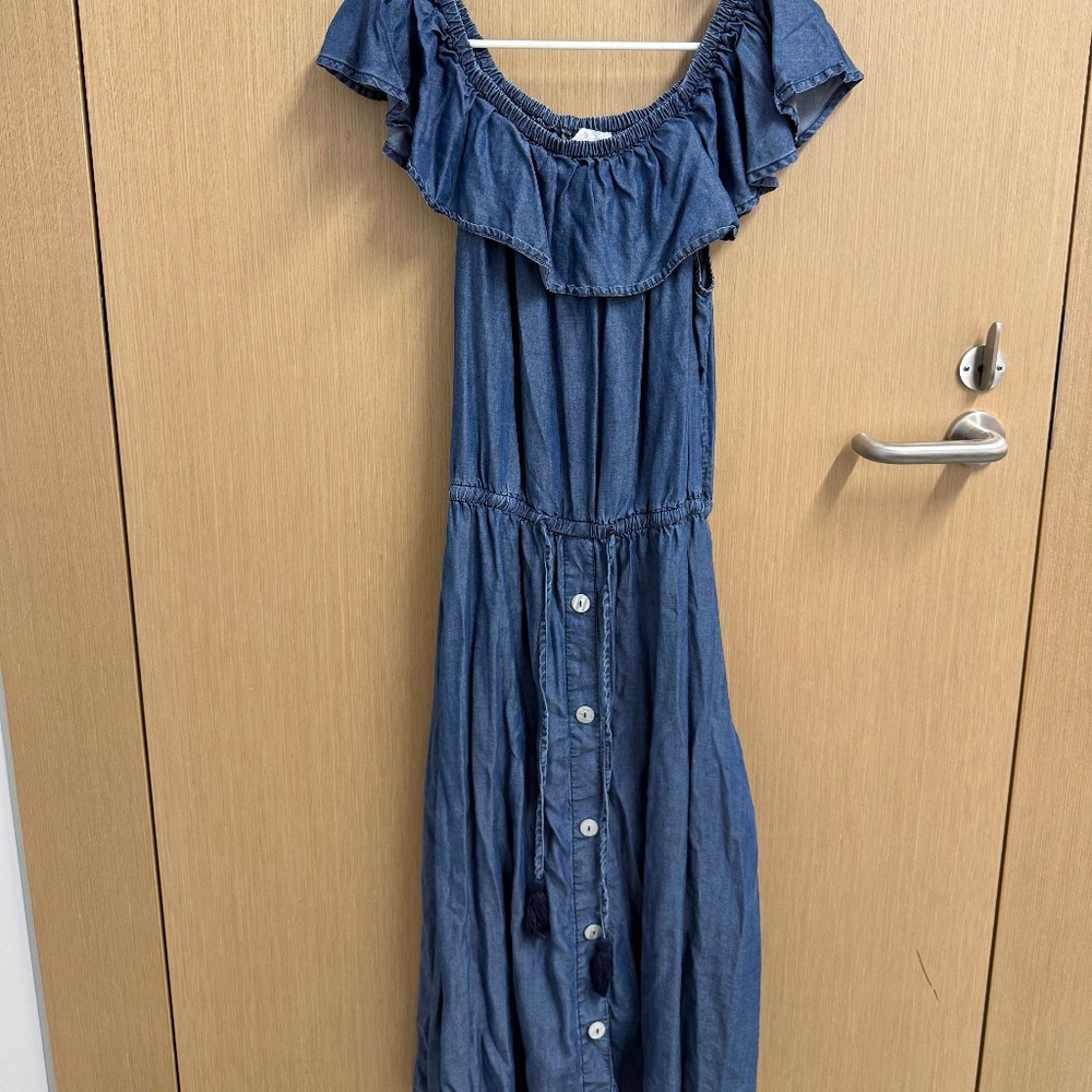 Tommy Bahama Denim Dress Size L